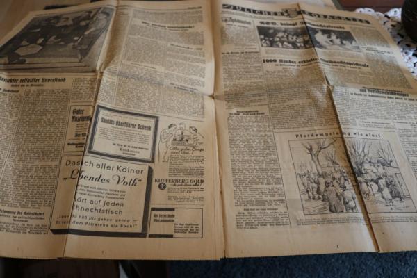 Zeitung Westdeutscher Beobachter - Nr. 353  vom 22. Dezember 1936 Ausgabe Jülich